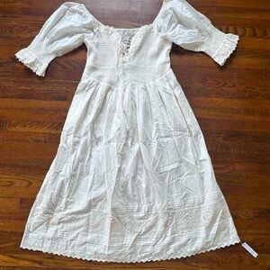 NWT Christy Dawn Maddison dress in pearl